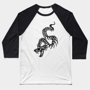 Snake Skeleton Baseball T-Shirt